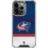 NHL Columbus Blue Jackets Alternate Jersey iPhone 16 Pro Clear Case